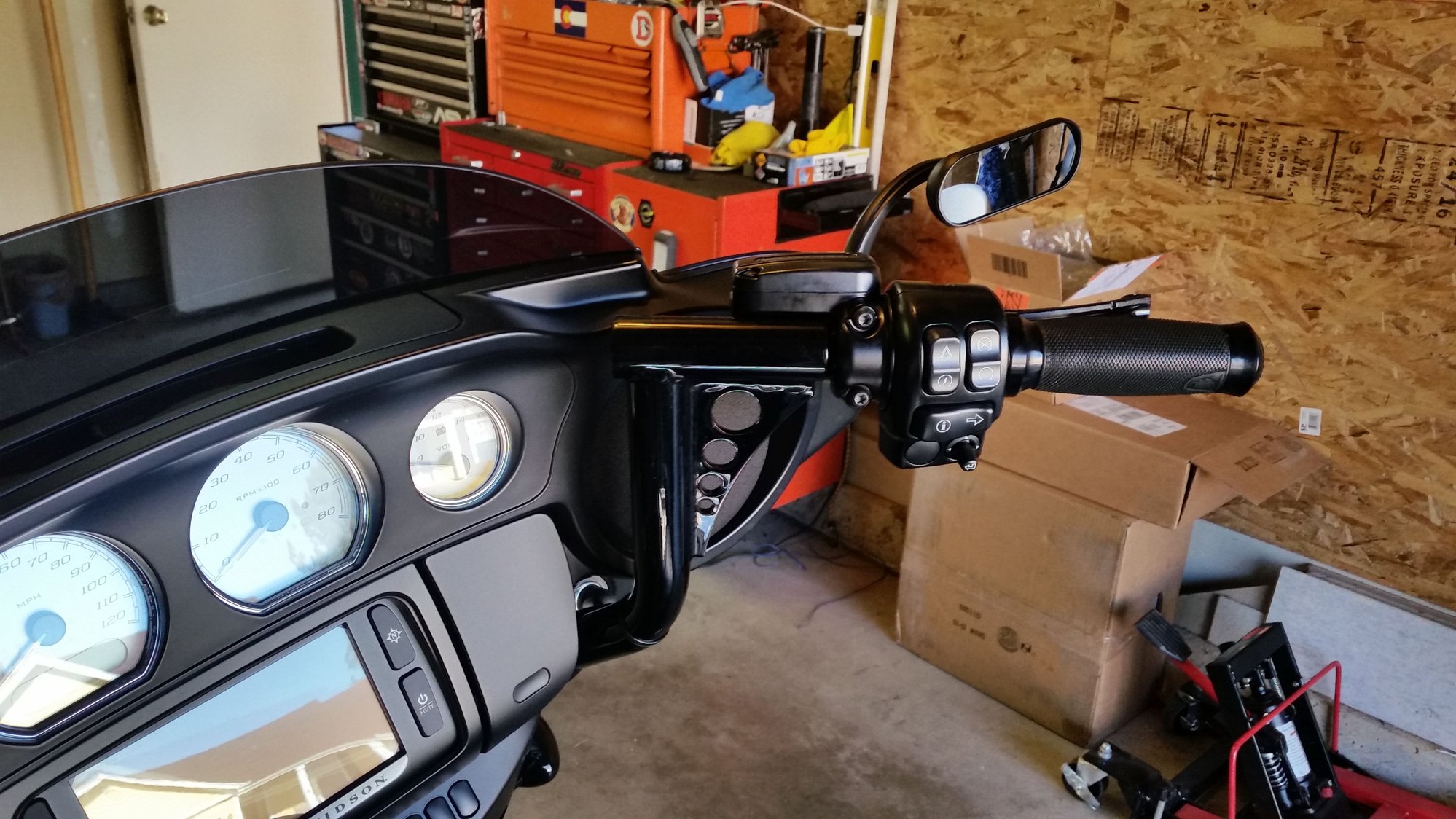 Road 6 Customs 11 inch Holey Roller bars Harley Davidson Forums