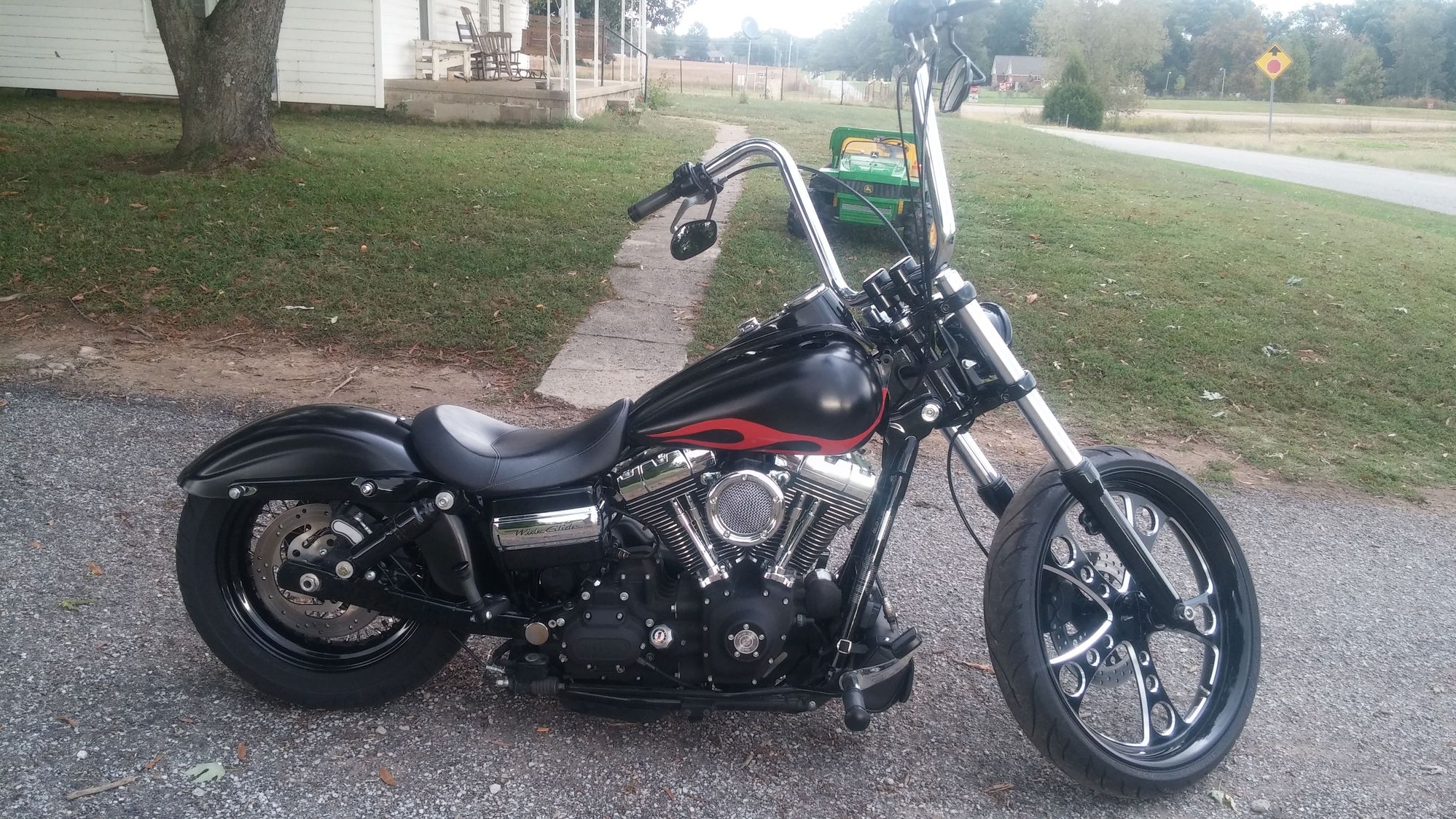 Lowering Blocks with 11.5 shocks... anyone done this? Page 2 Harley