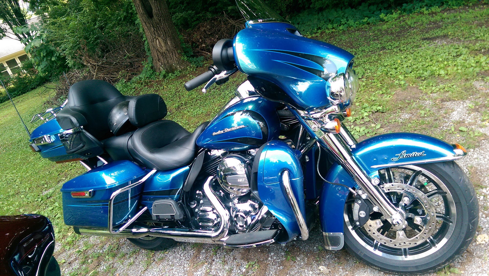 Daytona Blue Pearl....let's see your rides - Harley Davidson Forums