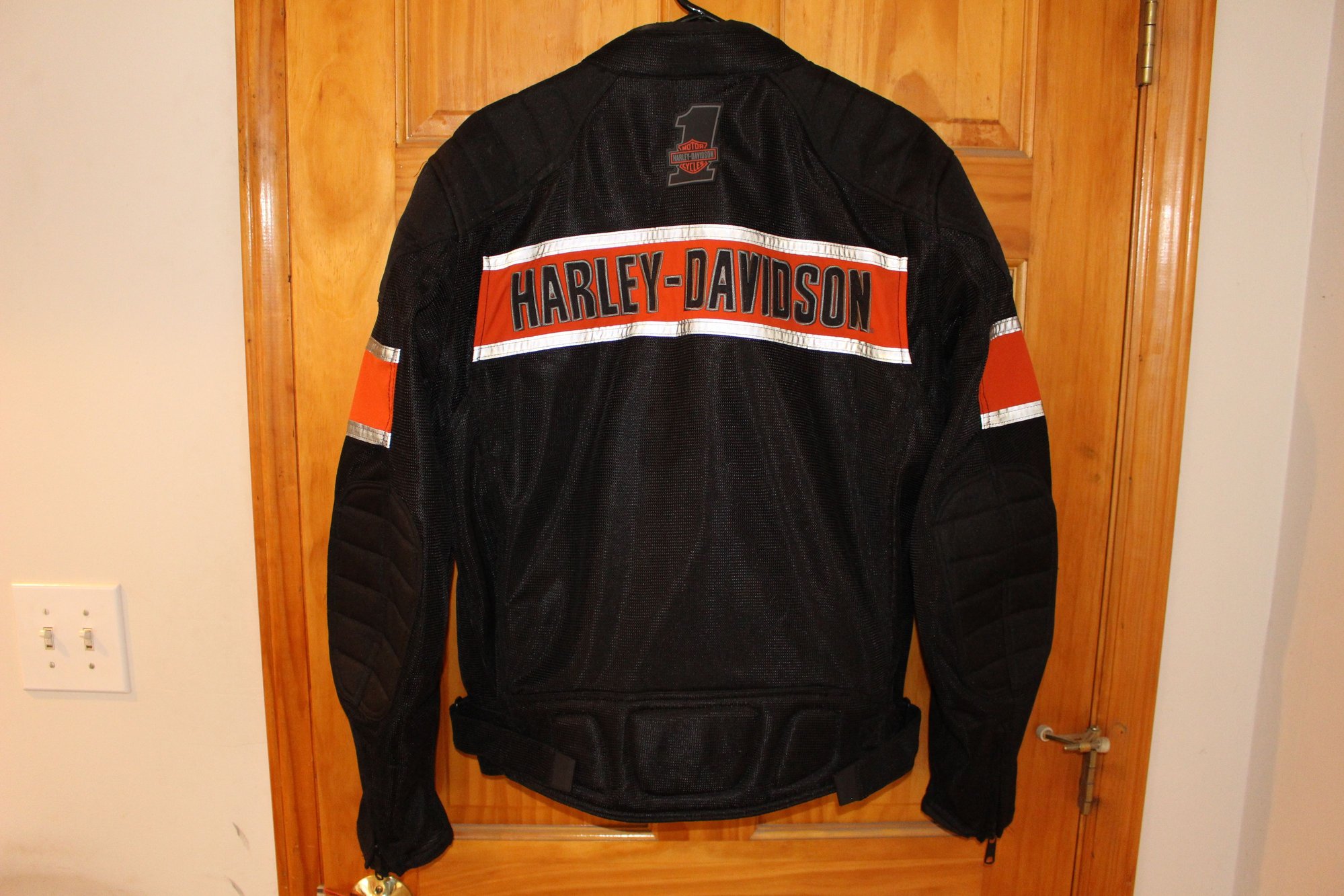 harley davidson men's trenton mesh riding jacket