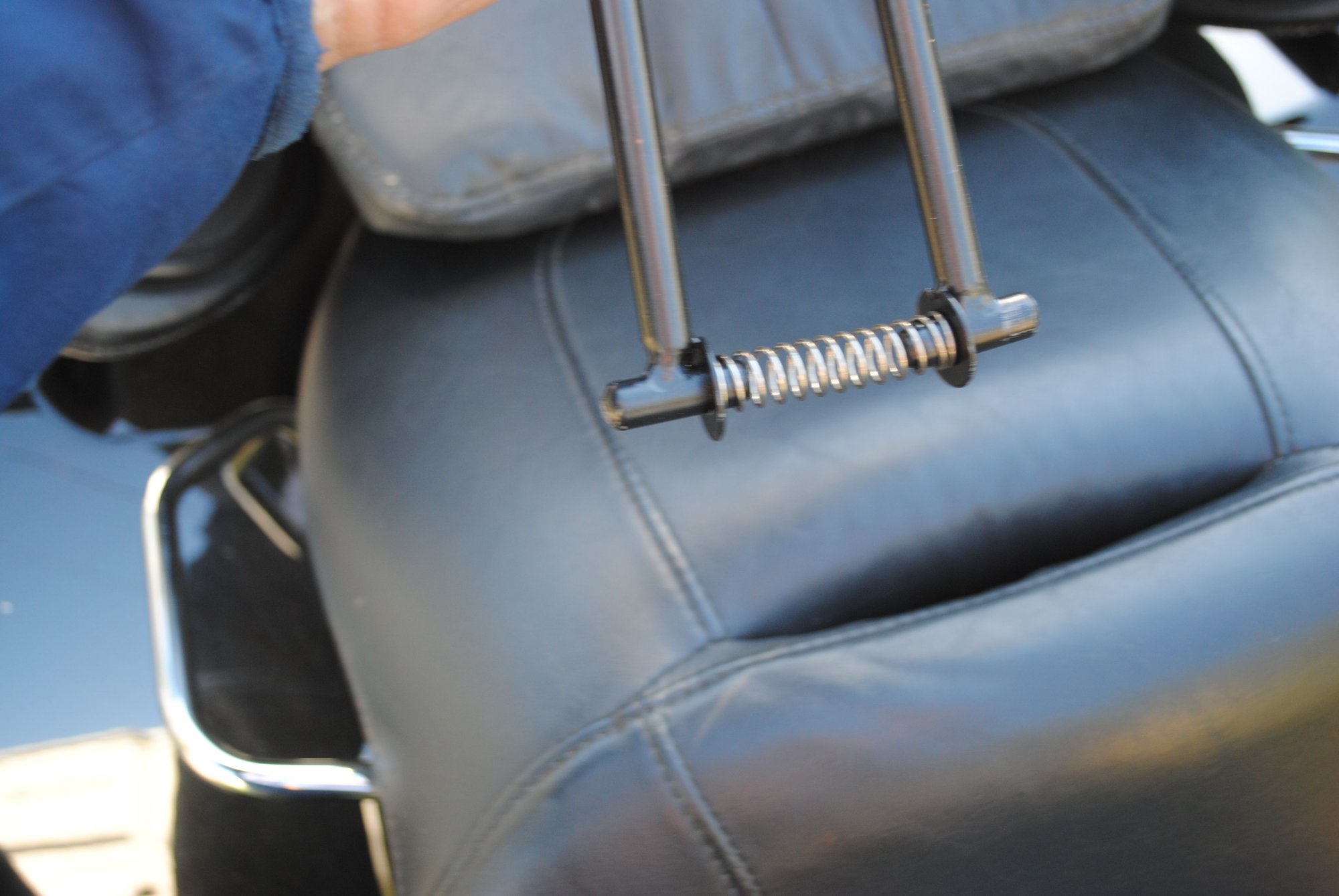 Back rest installation with PICTURES ) Harley Davidson Forums