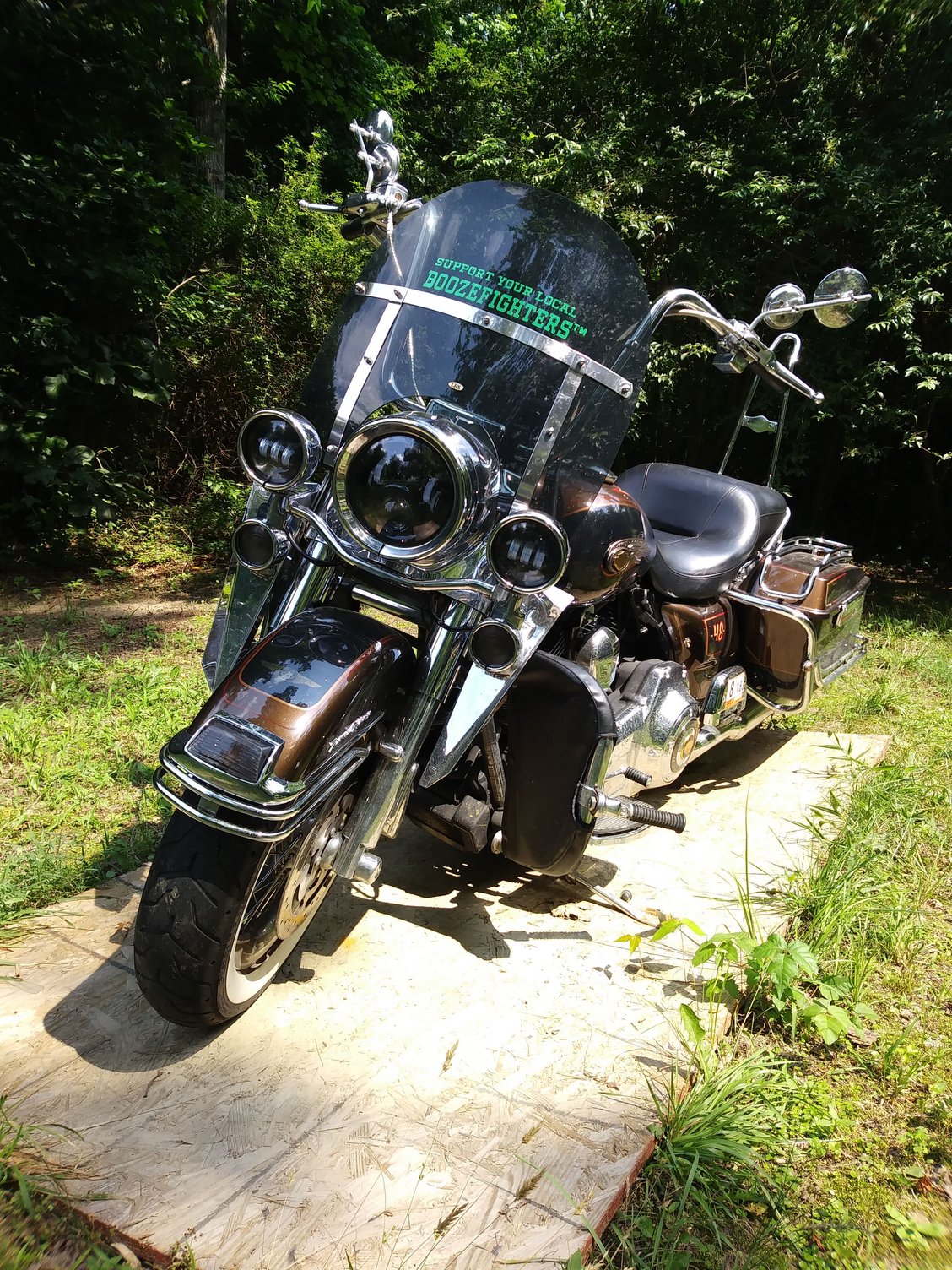 Opinion on these lights 09 Road King Classic - Harley Davidson Forums