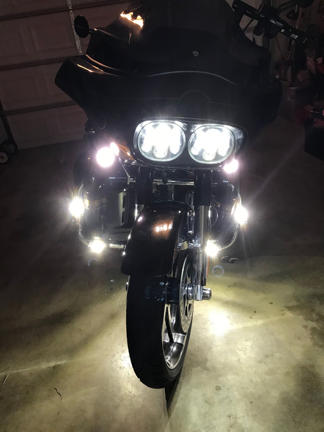 Cirius USA crash bar LED lights Page 3 Harley Davidson Forums