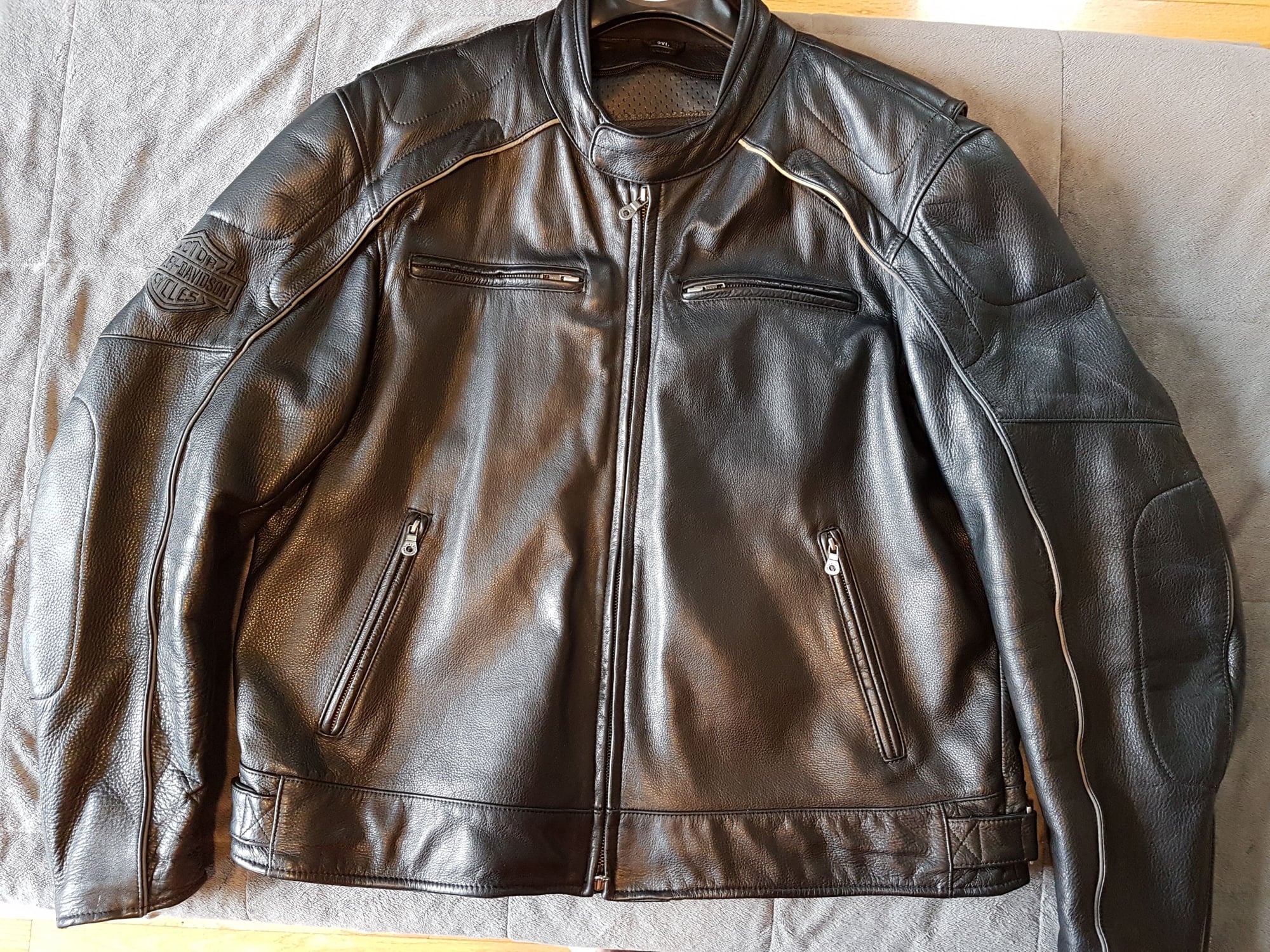 Mans Willie G Leather jacket 2XL - Harley Davidson Forums