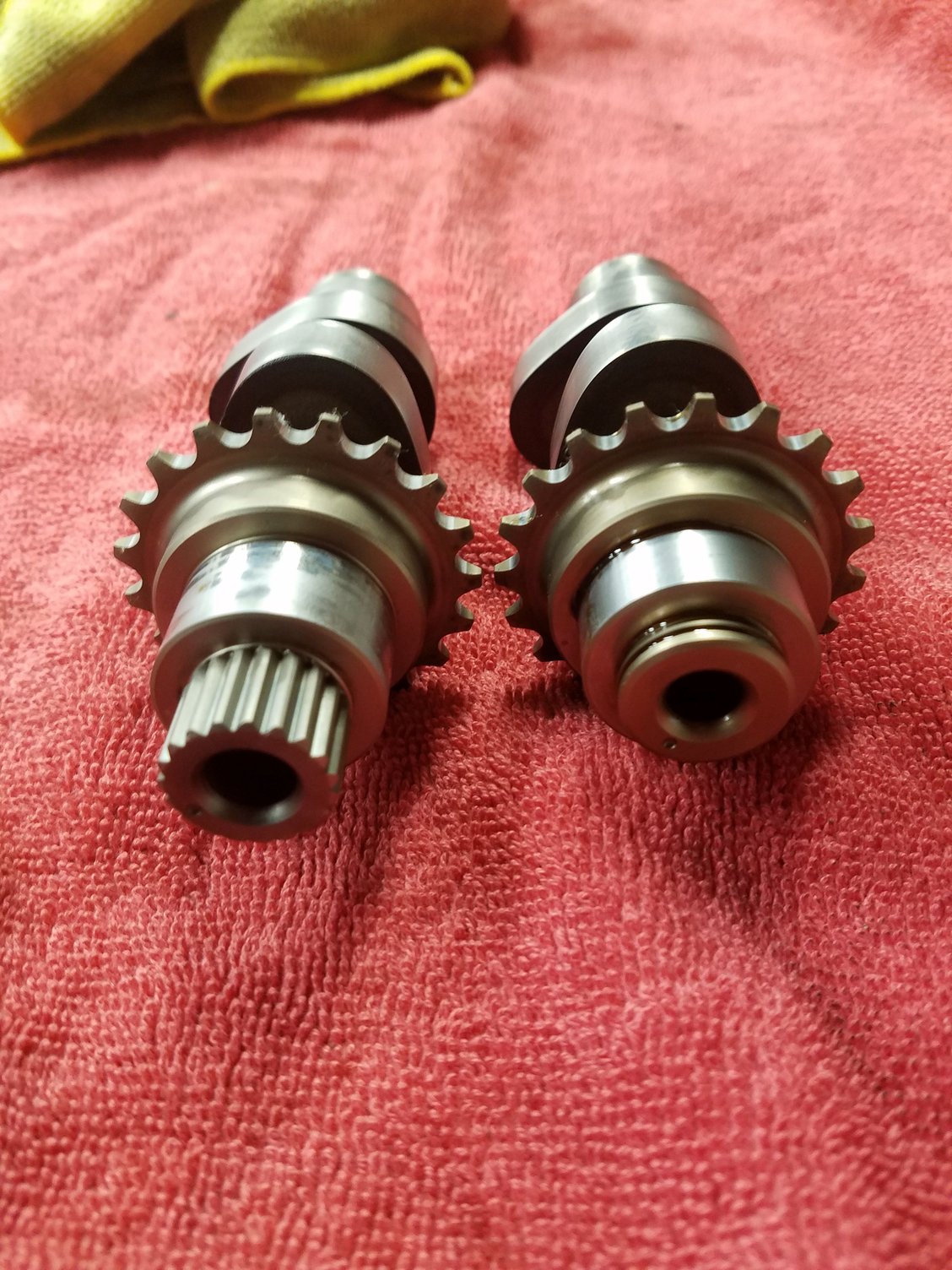 Harley Davidson stock cams, pushrods, lifters and tubes for a 103 HO