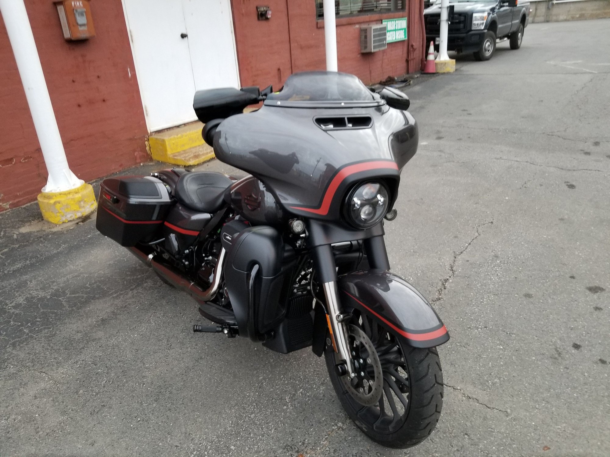 harley road glide hand guards