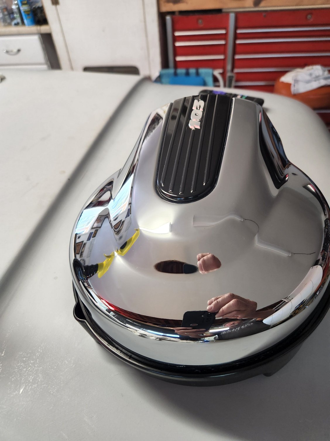 Chrome "103" Air Cleaner Cover Harley Davidson Forums