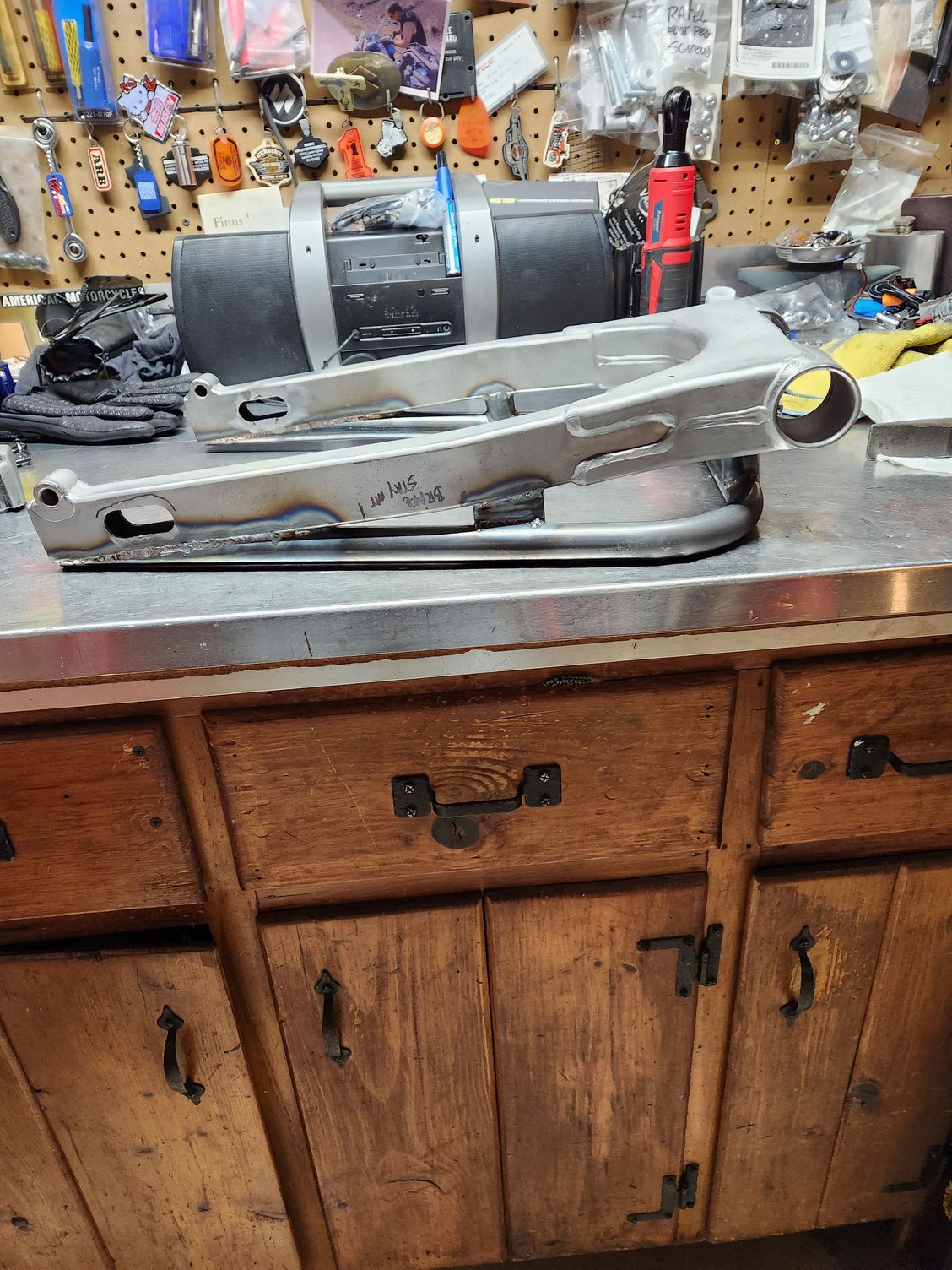 Modified swingarm 