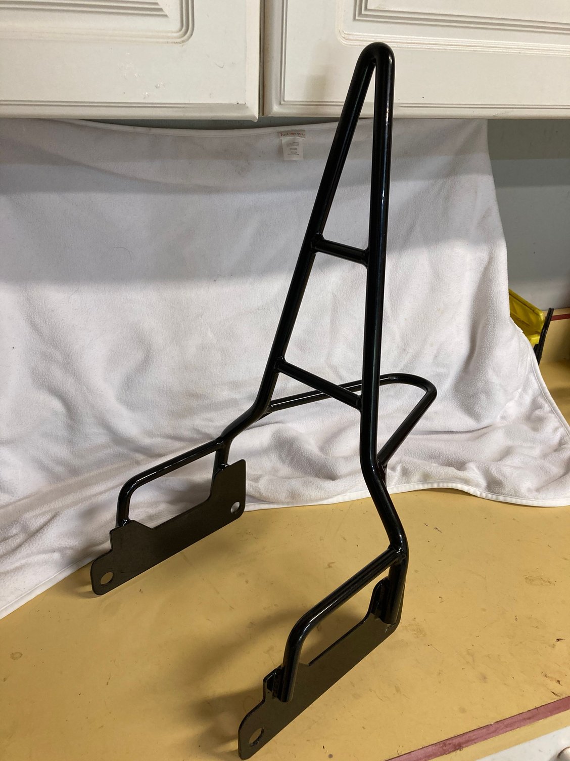 Edward Ritchie Custom Traveller Sissy Bar 18+ Low Rider Harley