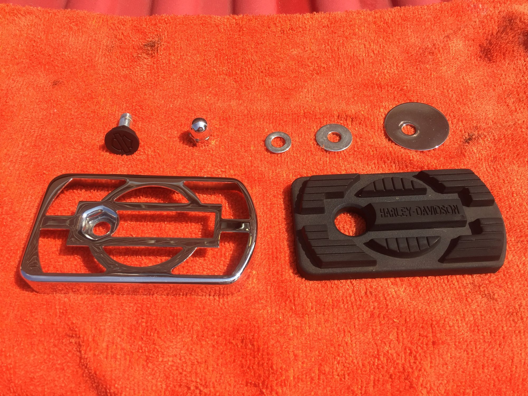 HD Nostalgic Large Brake Pedal Pad Harley Davidson Forums