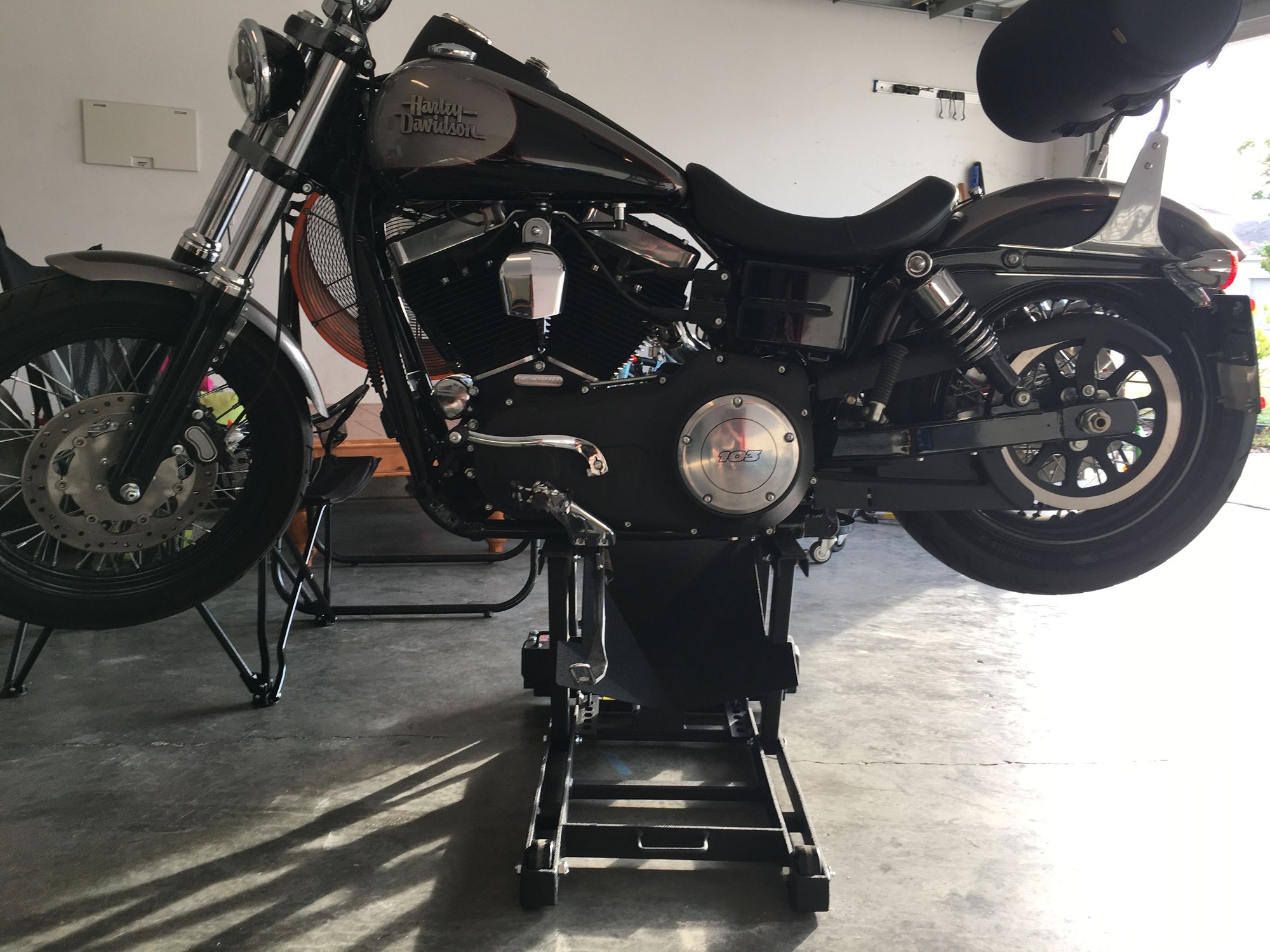Bike lift for Dyna ? Harley Davidson Forums