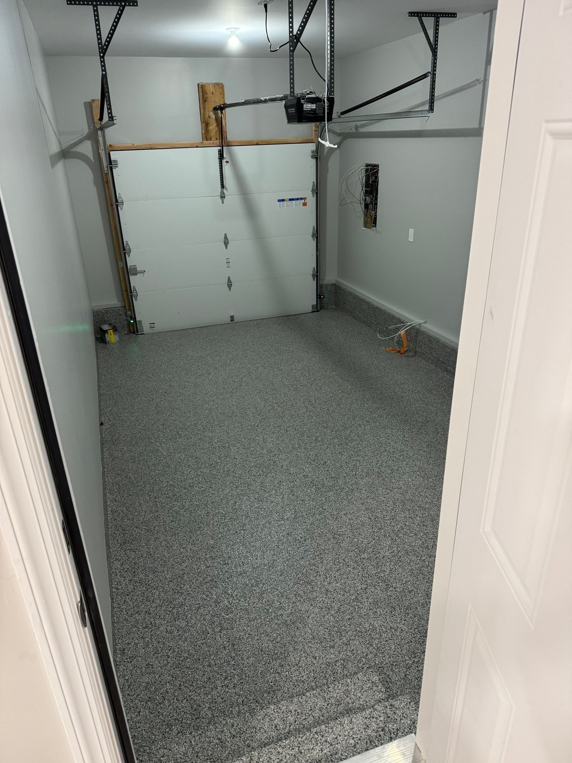 Got the floor epoxy coated