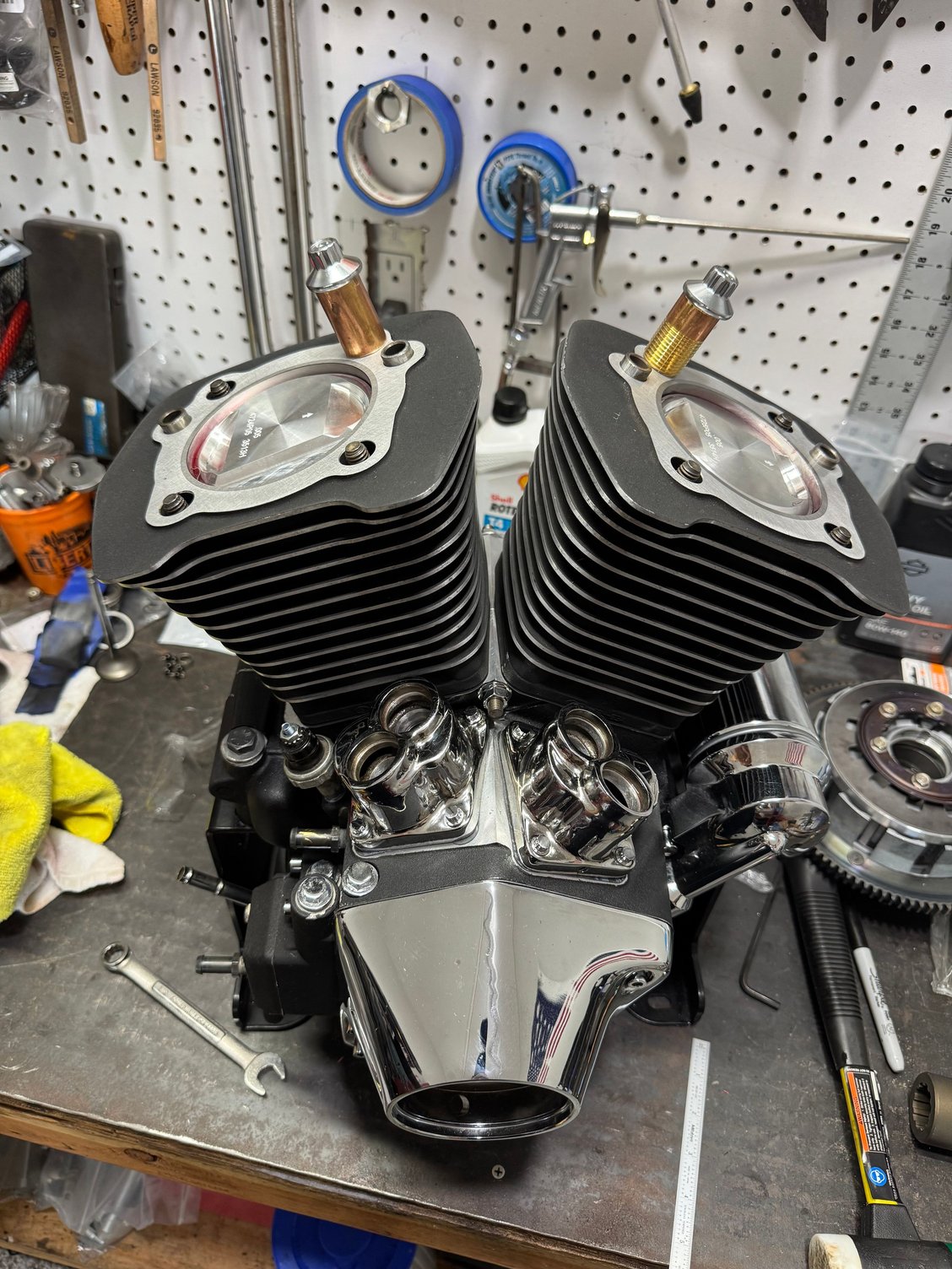 10.1 Weisco .005 over pistons