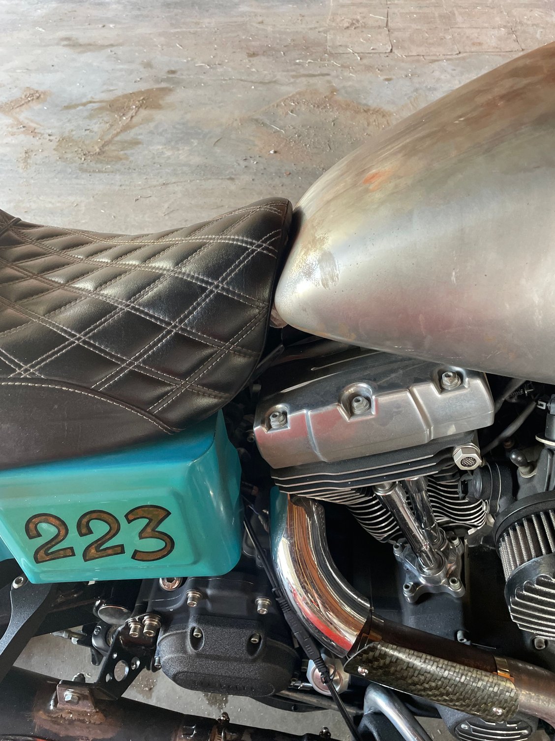 Seat fits this tank better! Something I was nervous about and couldn�t be happier with. 