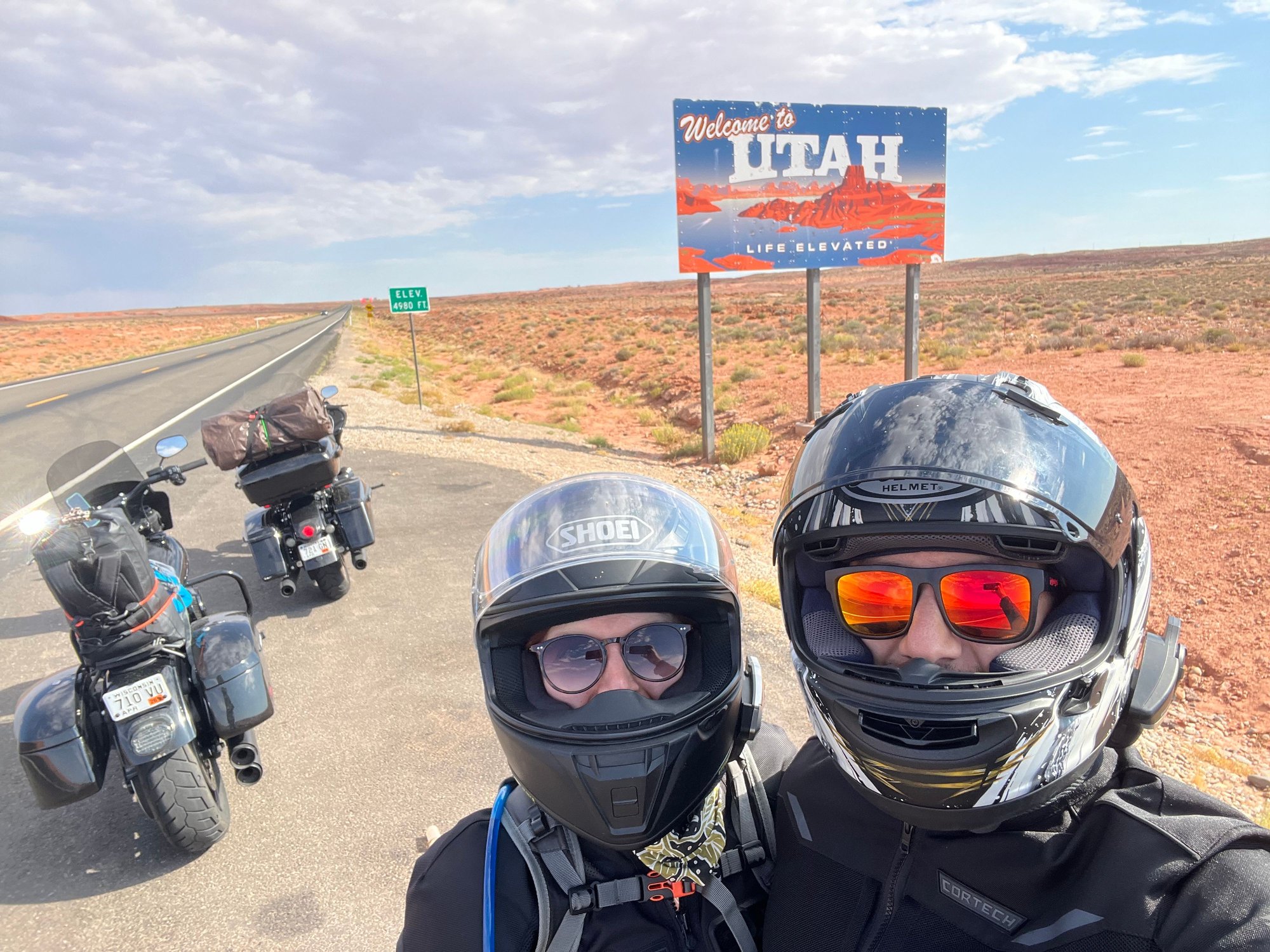 This was on our way back from our trip to san diego, Ca. We ended up doing almost 5k miles in two weeks. 