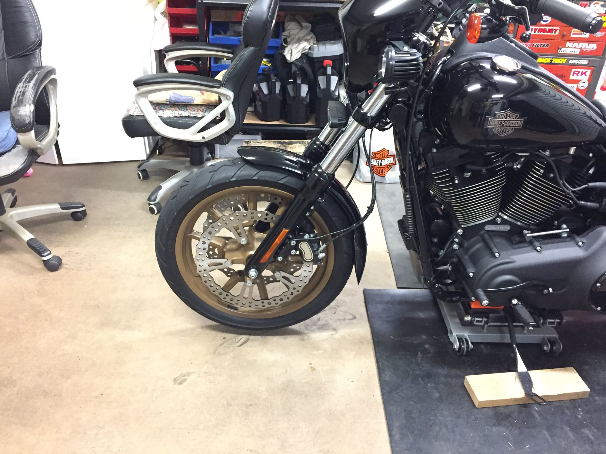 Arlen Ness Big Rotor Kit on an FXDWG Page 3 Harley Davidson Forums