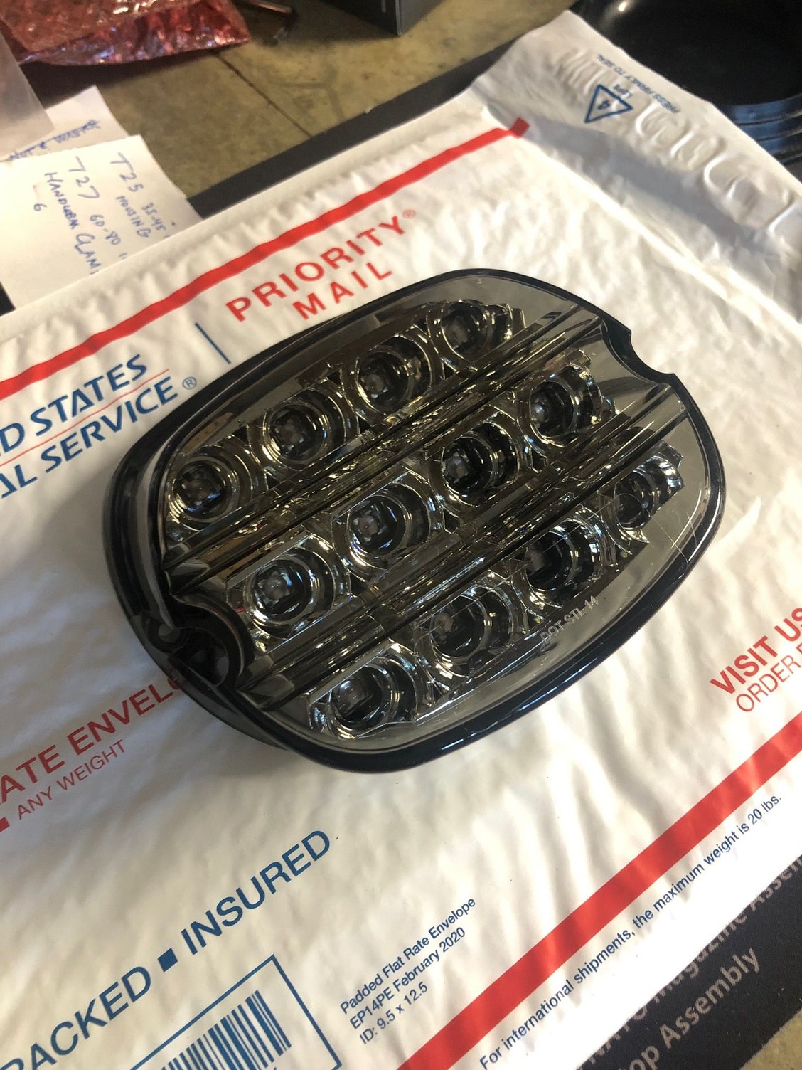 FS Harley Layback LED Tail Lamp w Smoked Lens Harley Davidson Forums