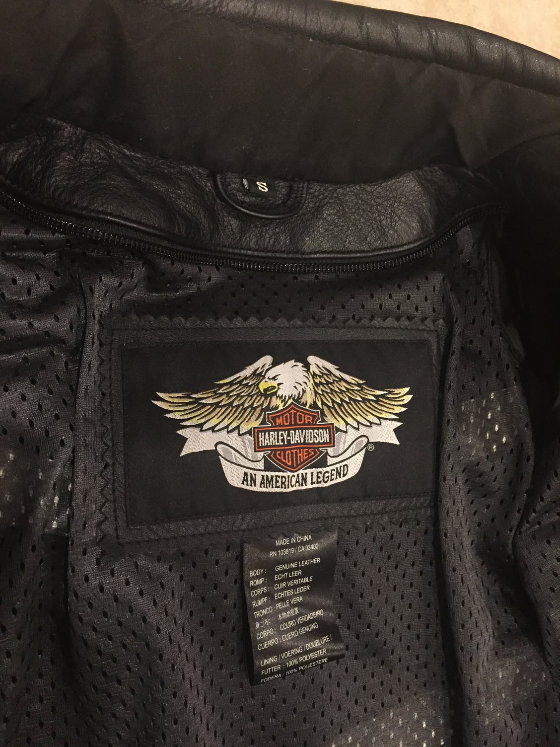Men's Leather HD Willie-G Jacket - Harley Davidson Forums
