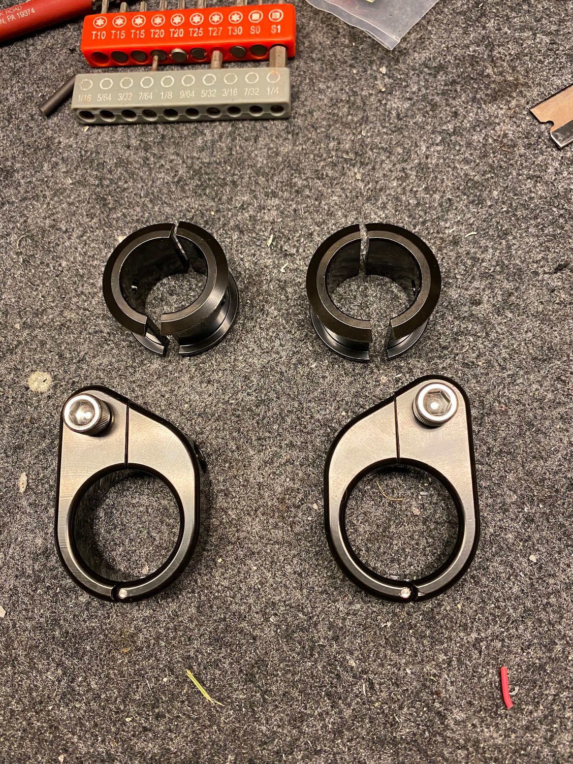 F/S Biltwell gauge clamps Harley Davidson Forums