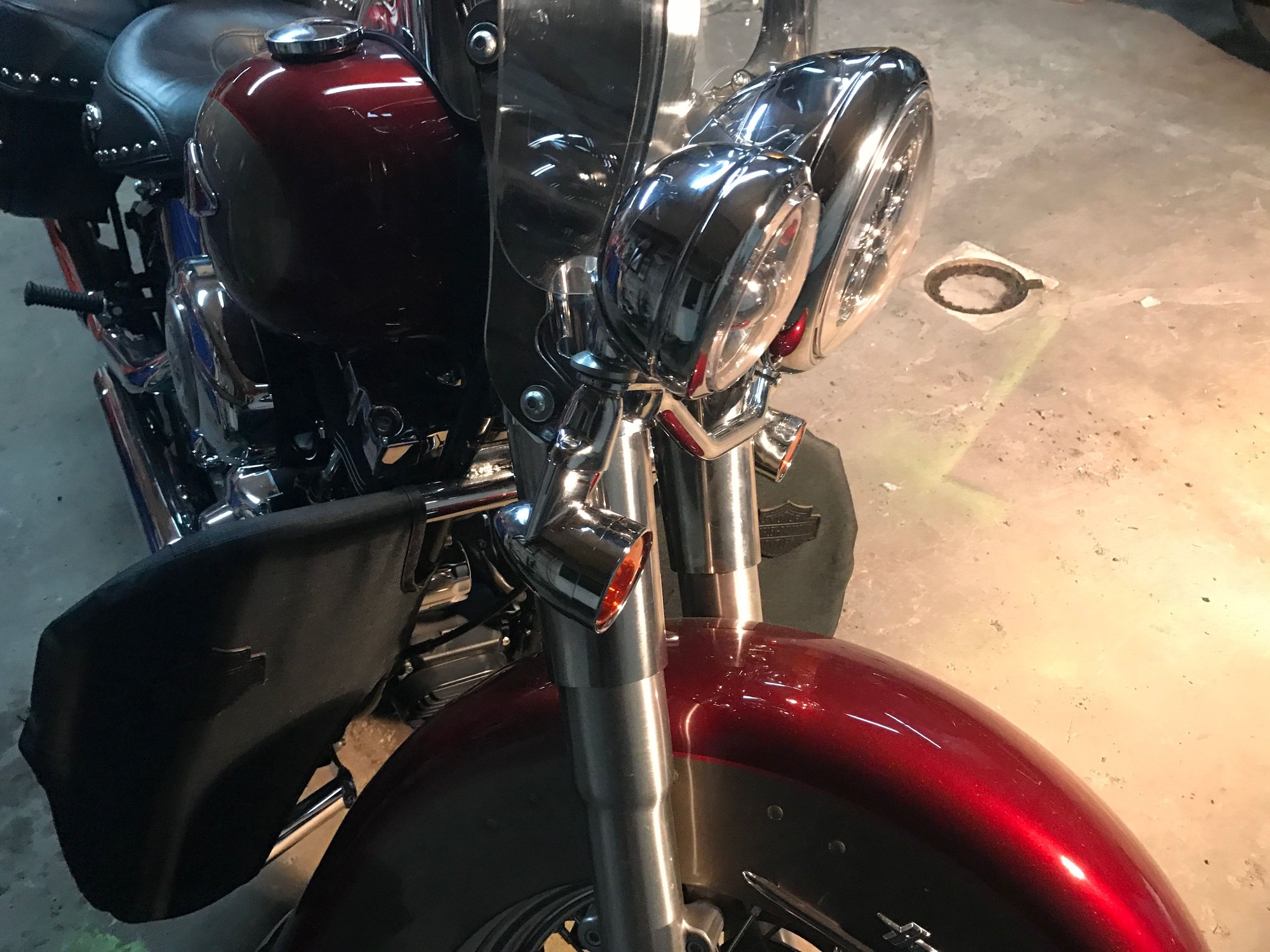 Bullet Style Turn Signal Retro Fit Kit For Heritage