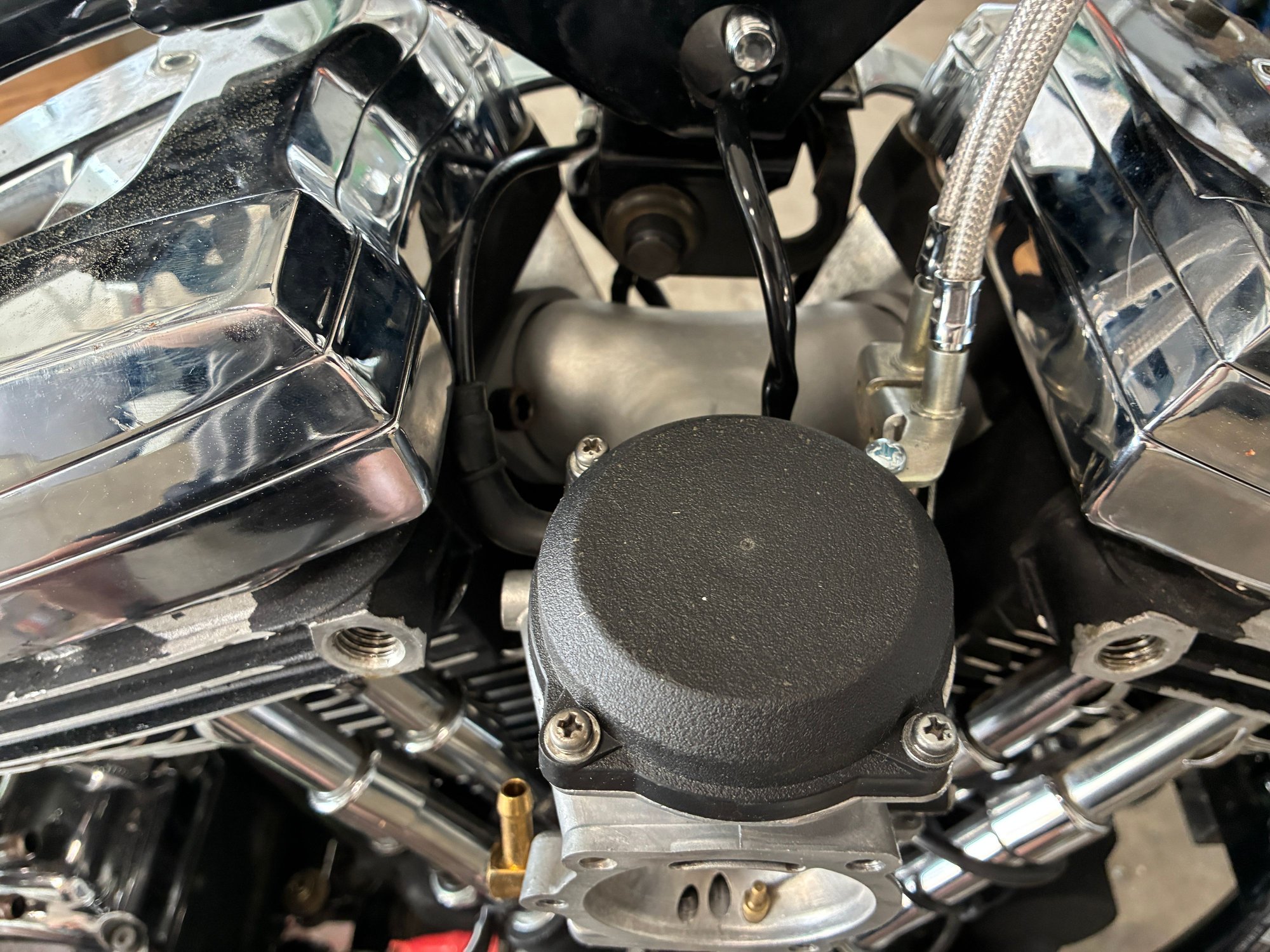 Vacuum hose for VOES. May need to redo it. 