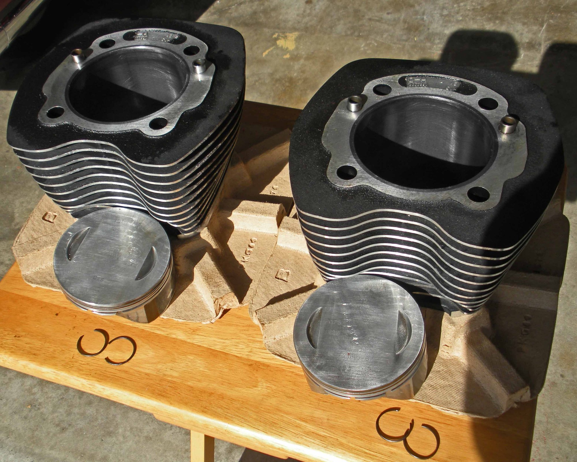 103” Pistons and Cylinders Set 125 Harley Davidson Forums