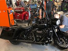 Brawler solo seat, 18” factory 47 madogger apes 