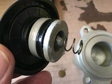 This is the OEM piston, spring, and sleeve.