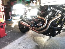 This one worked but had to make block to push out foot peg