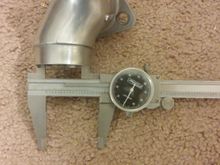 Opened up my S&S intake to 1.800" to match cylinder head ports.