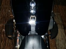 $8.00 men's belt fromm ROSS for tank bib and additional length of belt leather for fender bib.
