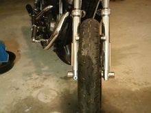 adjusted lines.  corrected master cylinder to tee line.  transposed the left and right front brake lines.