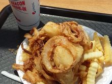 Beacons chilli burger!!