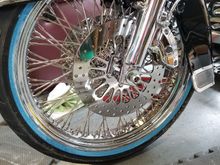 21 inch 80 spoke wheel
