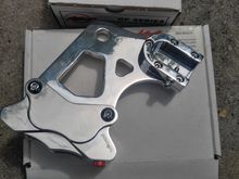 Wilwood GP310 and low mount bracket (polished) (front/outboard)
