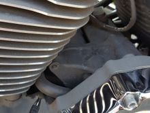As i was looking around i noticed this hose. Not plugged into anything and i noticed some residue next to it. Is this hose where it releases oil if its overfilled and there is to much in the system?