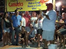 Crazy Canucks crab races a Tuesday night event.