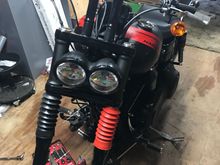 Switched out my red gaiters for black