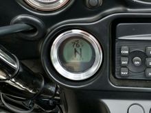 I just installed this Dakota Digital gauge last week. I really wanted it for the compass function, the temp is kind of a bonus. Also reads altitude, interesting to note, but not something that matters to me.
Works great, I'm very pleased. 