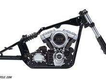 Side view - one solid frame