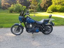 With fairing & sissy bar.