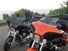Day 6 - A stop at a lookout along the Cabot Trail. There are 111 such areas.