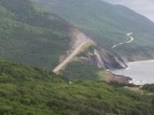 Day 6 - A zoomed in view of the trail along the waters edge.