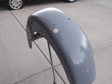 I used the original & the new fender to do this. I don't see the pics of the cutting & welding that I did on my computer. Will post them later. 