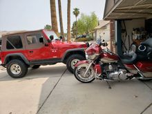 Jeep & Harley detailed