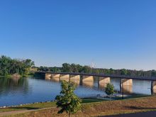 Since the Rock River was nearby, i had to take a sunset ride down river. Almost zero traffic, all the way home, which was awesome again. 