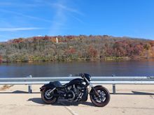 The colors along the Rock River were flat.