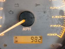I should have looked at my mileage before pulling into the garage, and made it an even hundred...lol. 