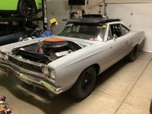 Our Low 10 second 1968 Plymouth Road Runner