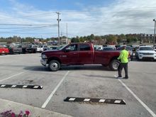 There she is hot of the transporter 